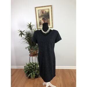 Jessica Howard Women Sheath Dress 12 Sleeveless Whimsigoth Fairy Core Elegant